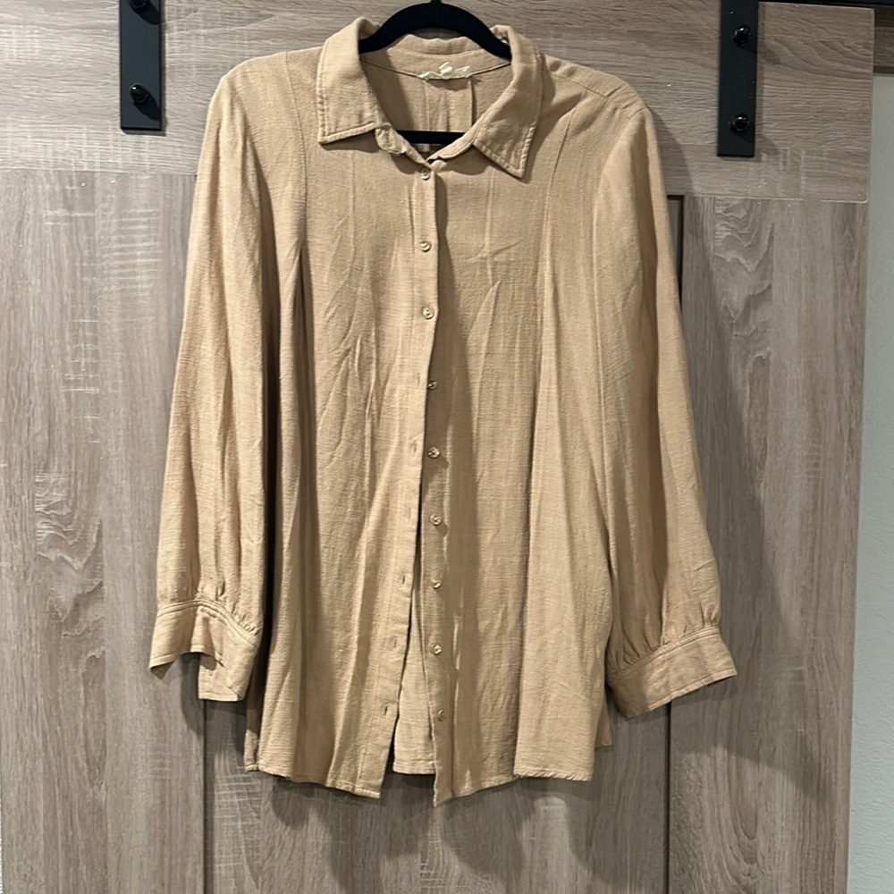 Women’s Beige Casual Shirt